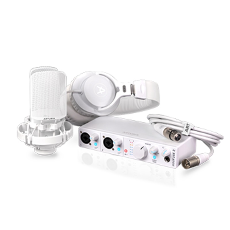 Arturia MINIFUSE Recording Pack (White)