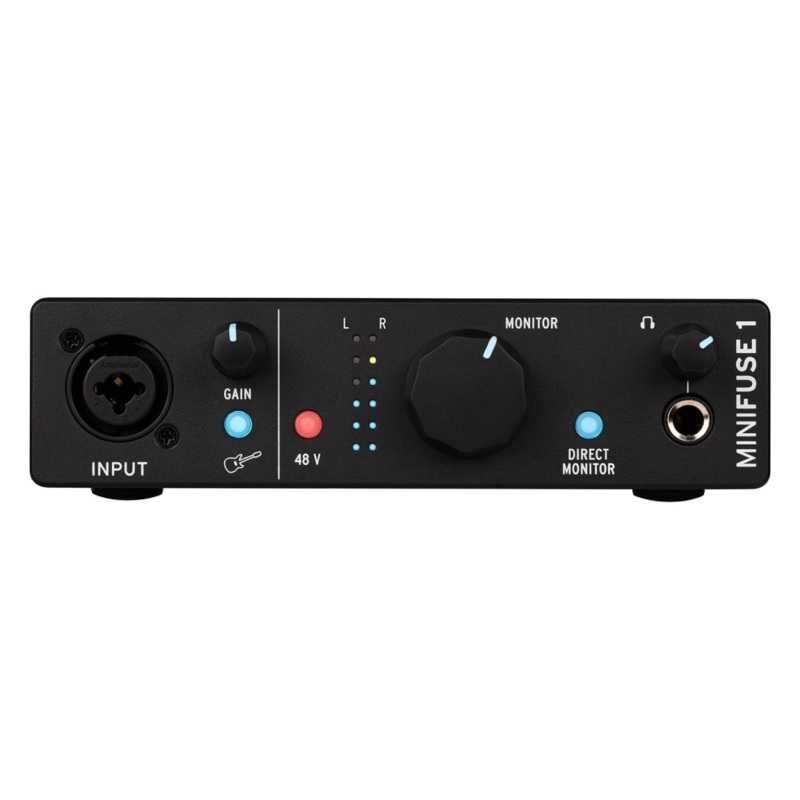 Arturia MINIFUSE1BK MiniFuse 1 Compact USB Audio Interface (Black)