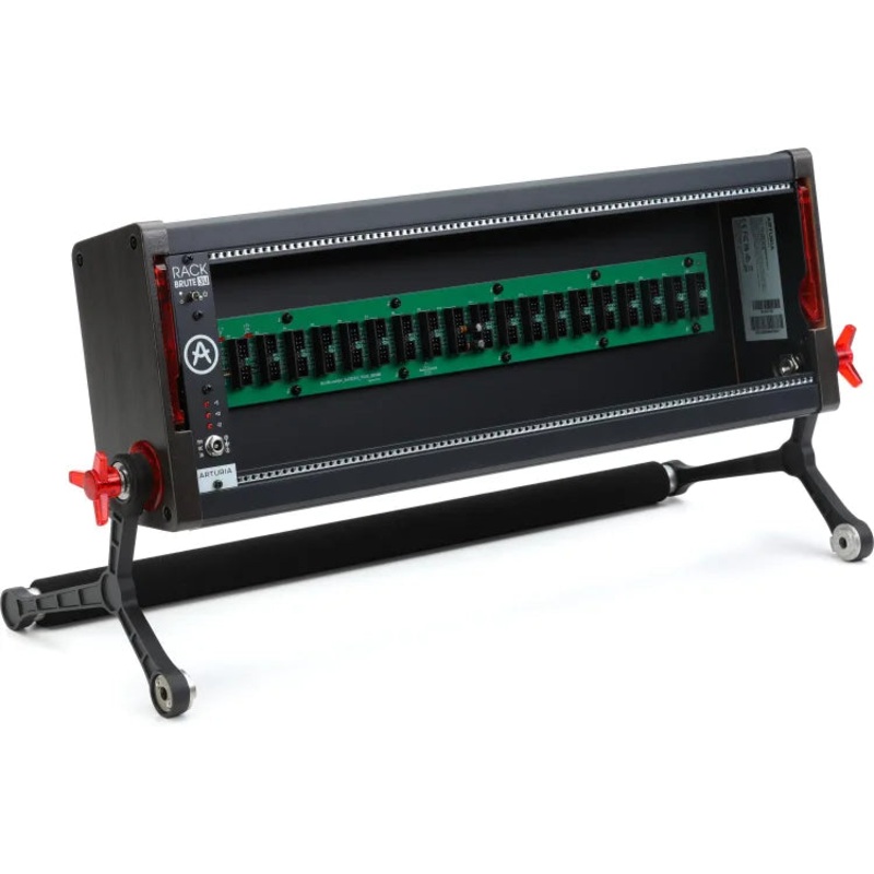 Arturia RACKBRUTE 3U Eurorack Case with Power Supply (Black Edition)