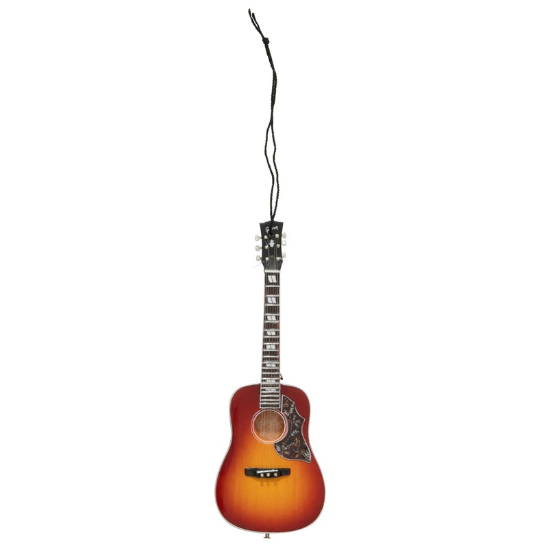 Axe Heaven GO-852 Gibson Hummingbird Vintage Cherry Sunburst Ornament – 6″