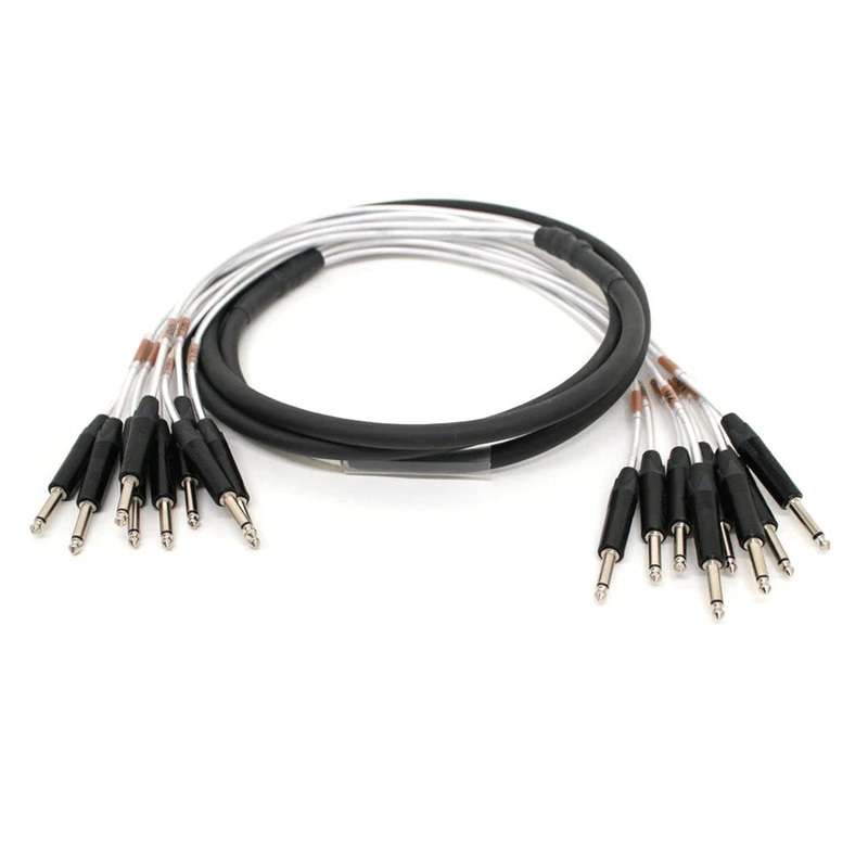 Digiflex DPR-8P/8P-20 8 Channel Cable w/NP2X-BAG Phone Plugs – 20 Foot