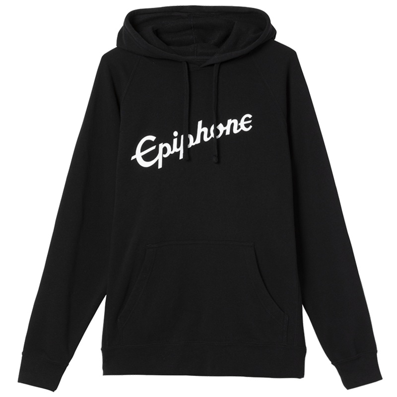 Epiphone ETS-HDPOVLL Vintage Logo Pullover Hoodie – Large (Black)