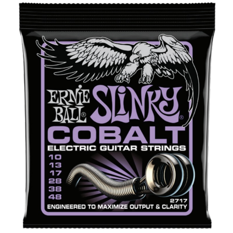 Ernie Ball 2717EB Ultra Cobalt Slinky Electric Guitar 6-Strings 10-48