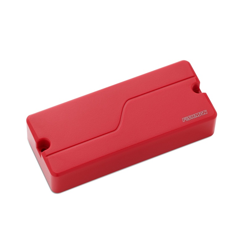 Fishman PRF-M37-CD1 Fluence Modern Humbucker 7-String, 3 Voices, Ceramic, Single (Red Plastic)