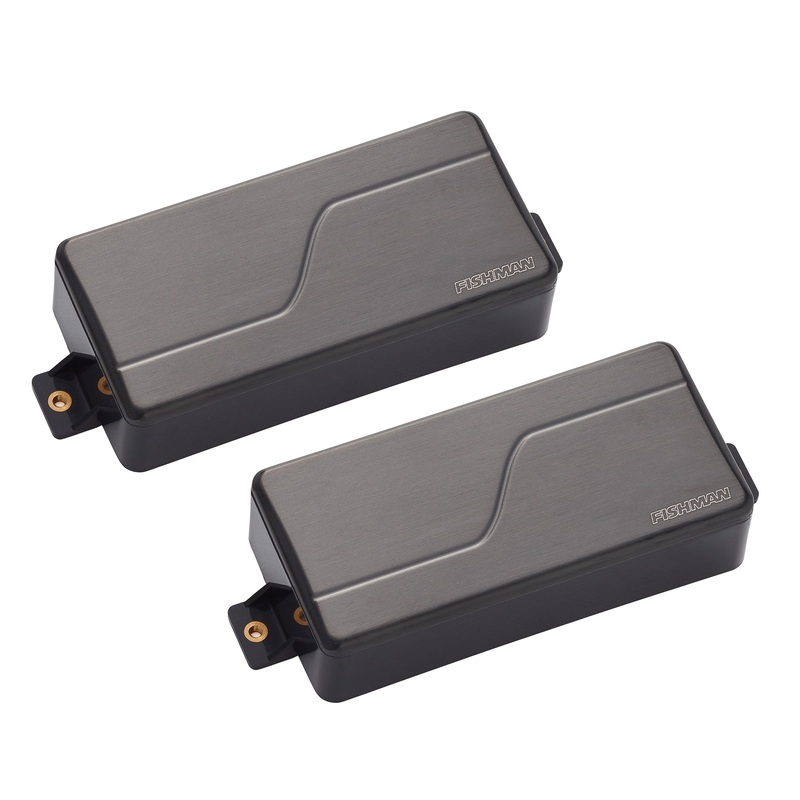 Fishman PRF-M37-SQ2 Fluence Modern Humbucker 7-String, 3 Voices, Set (Brushed Black Nickel)