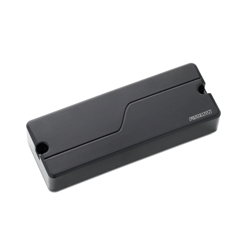 Fishman PRF-M38-AB1 Fluence Modern Humbucker 8-String, 3 Voices, Alnico, Single (Black Plastic)