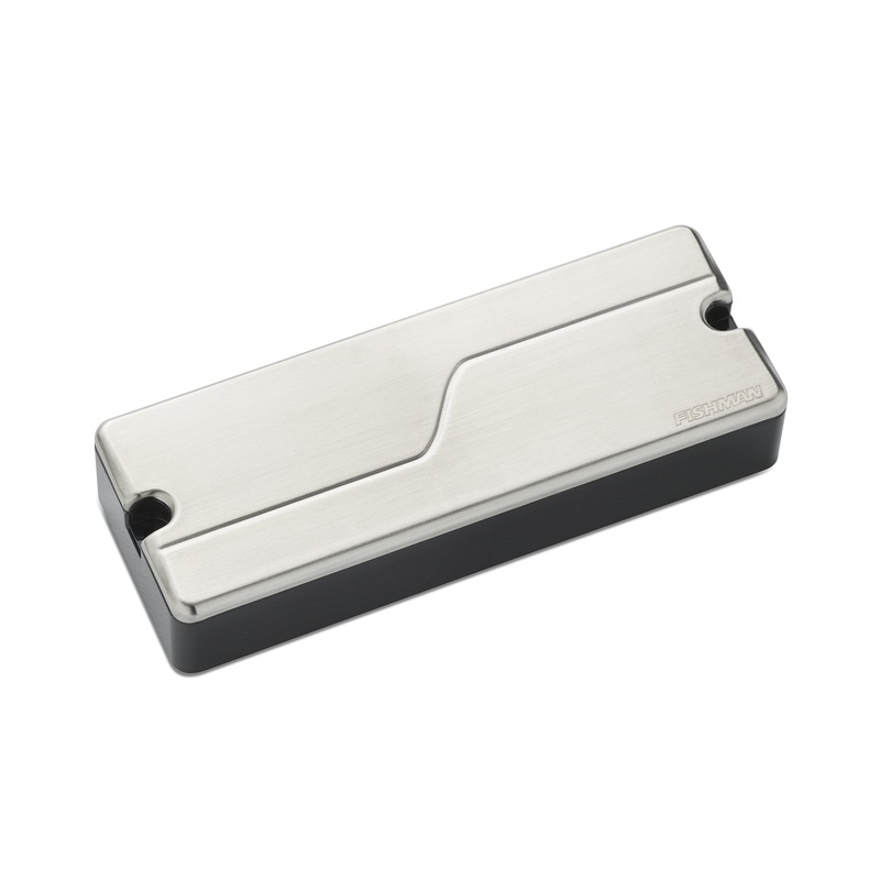 Fishman PRF-M38-AR1 Fluence Modern Humbucker 8-String, 3 Voices, Alnico, Single (Brushed Stainless)