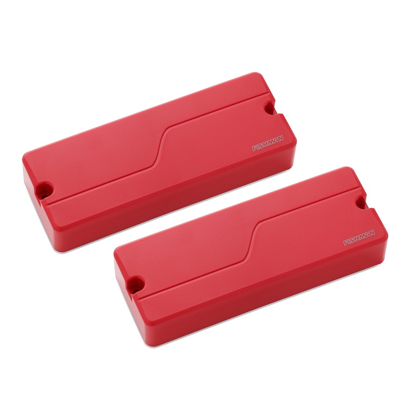 Fishman PRF-M38-SD2 Fluence Modern Humbucker 8-String, 3 Voices, Set (Red Plastic)