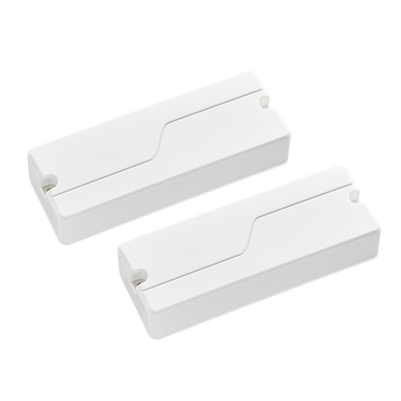 Fishman PRF-M38-SW2 Fluence Modern Humbucker 8-String, 3 Voices, Set (White Plastic)