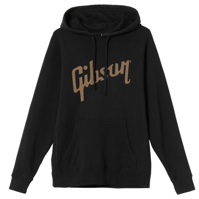 Gibson GTS-HDPOLGL Logo Hoodie (Black) – Large