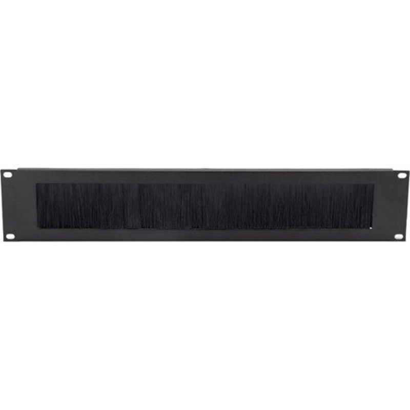 On-Stage RPBR2000 Rack Brush Panel (Black, 2 RU)
