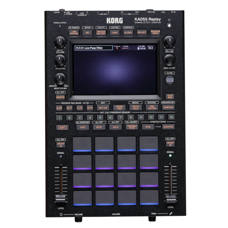 Korg KAOSSREPLAY All In One KAOSS Performance Tool with Dynamic Effects & Sampler