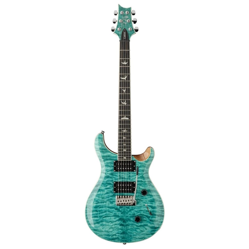 PRS SE CUSTOM 24 QUILT Electric Guitar (Turquoise)