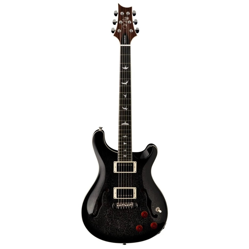 PRS SE STANDARD PIEZO Hollow Body Electric Guitar (Dog Hair SmokeBurst)