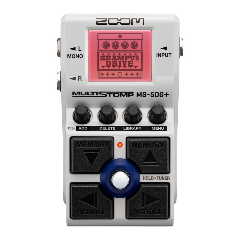 Zoom MS-50G+ MultiStomp Pedal For Guitar