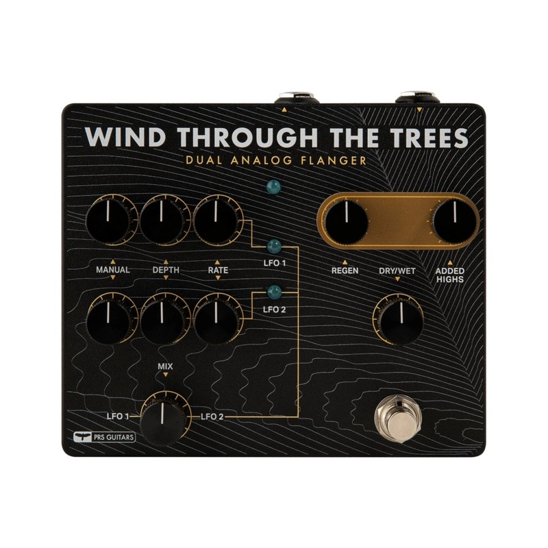 PRS WIND THROUGH THE TREES Dual Flanger Guitar Pedal