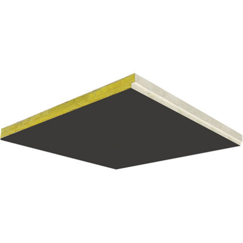 Primacoustic STRATOTILE Glass Wool Ceiling Tiles, 24″ x 24″, Square Edge – Black P205-2424-00