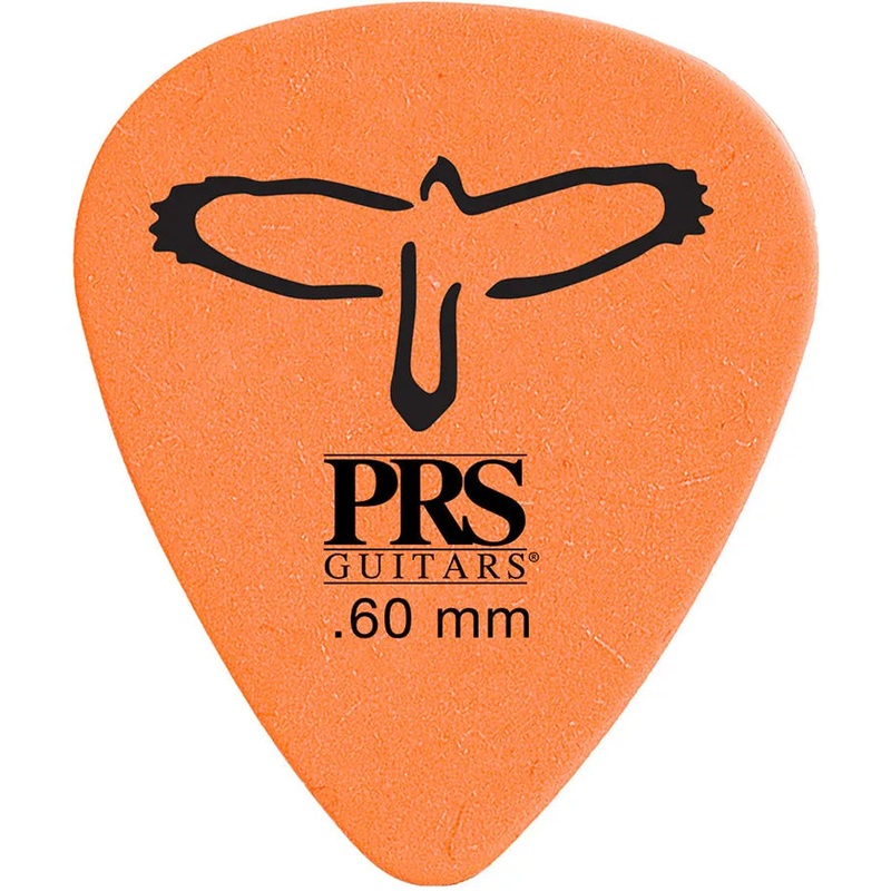 PRS 12 Delrin Picks 0.60mm (Orange)
