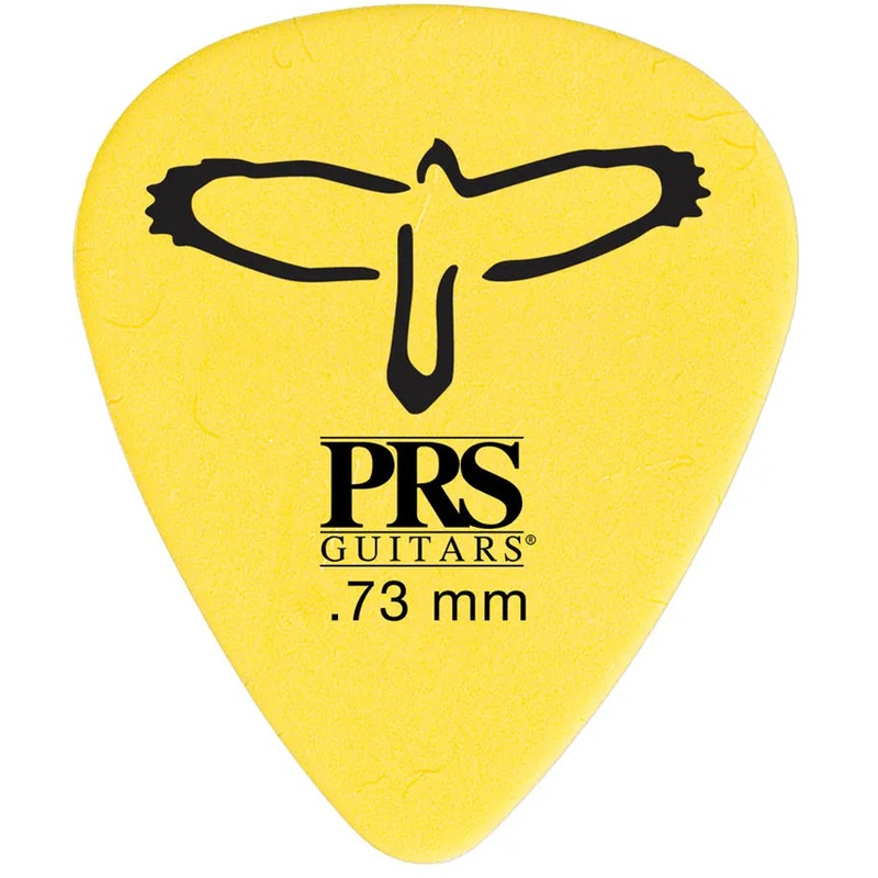 PRS 12 Delrin Picks 0.73mm (Yellow)