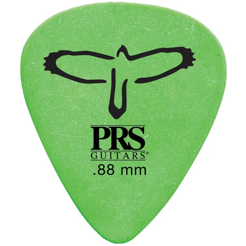 PRS 12 Delrin Picks 0.88mm (Green)
