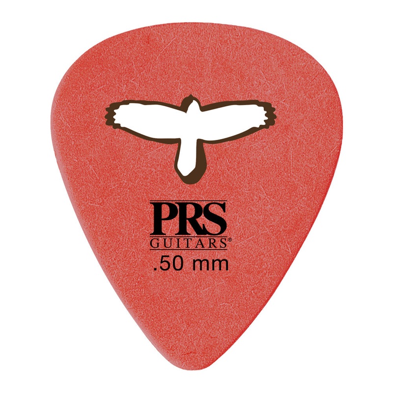 PRS 12 Delrin Punch Picks 0.5mm (Red)