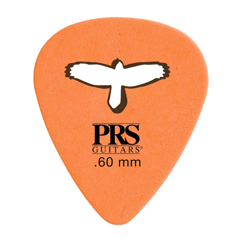 PRS 12 Delrin Punch Picks 0.60mm (Orange)