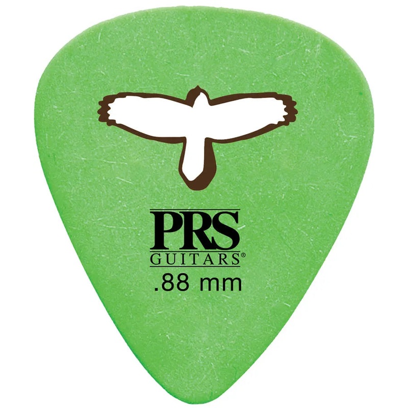 PRS 12 Delrin Punch Picks 0.88mm (Green)
