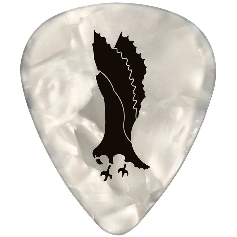 PRS 72 Celluloid Picks (White Pearloid Thin)