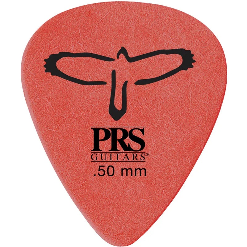 PRS 72 Delrin Picks 0.5mm (Red)