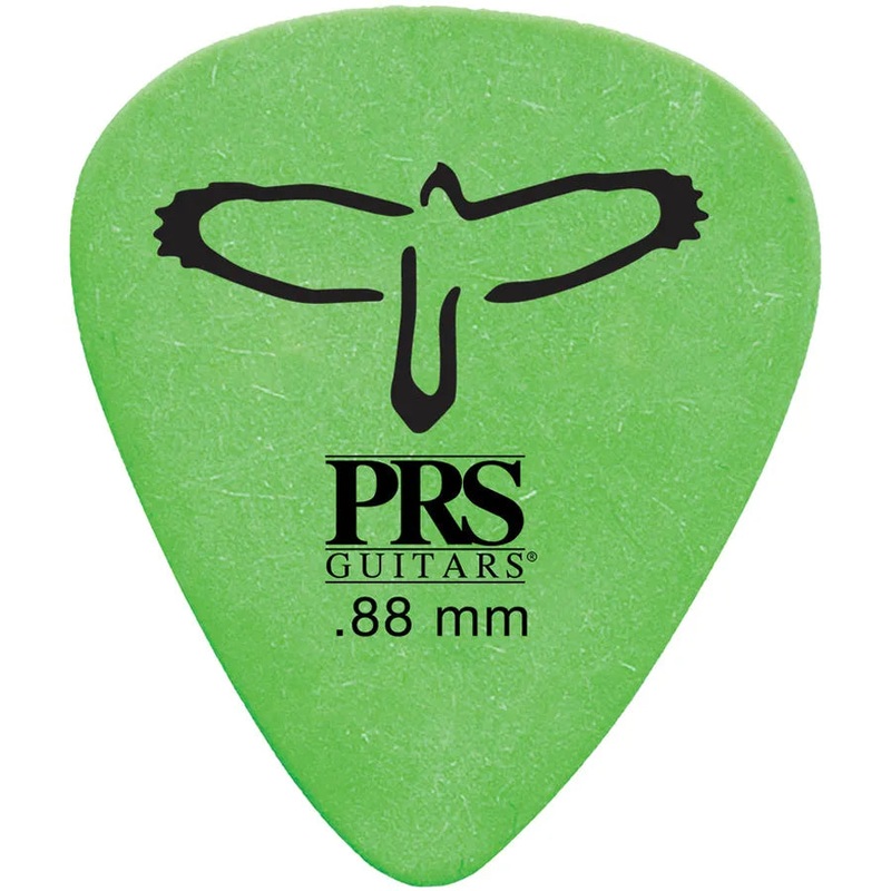 PRS 72 Delrin Picks 0.88mm (Green)