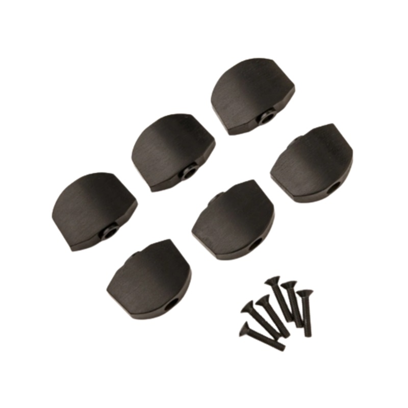 PRS Phase II/III Tuner Buttons – 6 Pack (Ebony)
