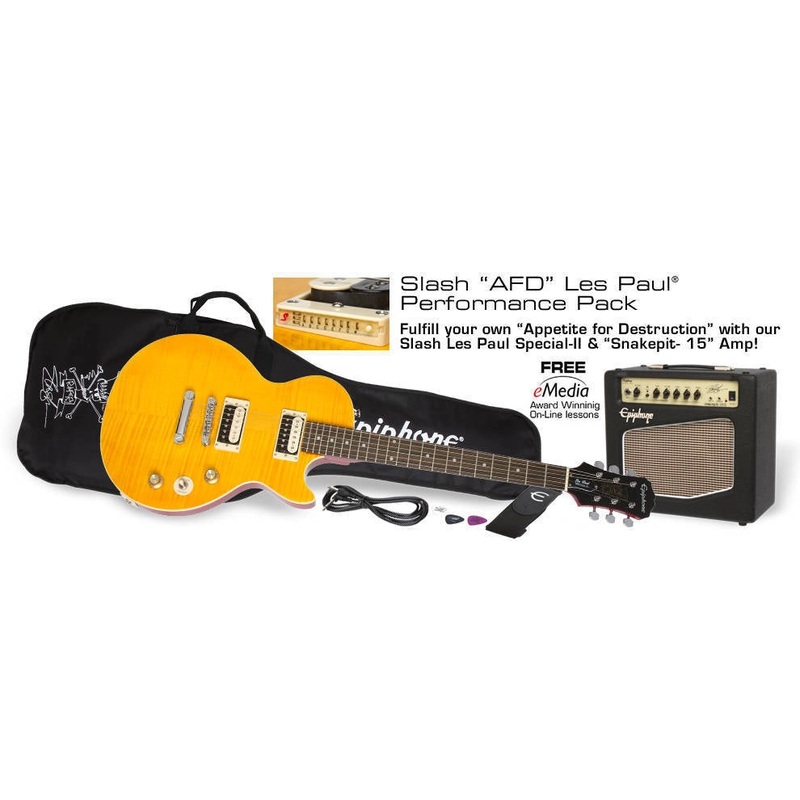 Epiphone SLASH AFD Electric Guitar Bundle (Slash Appetite)