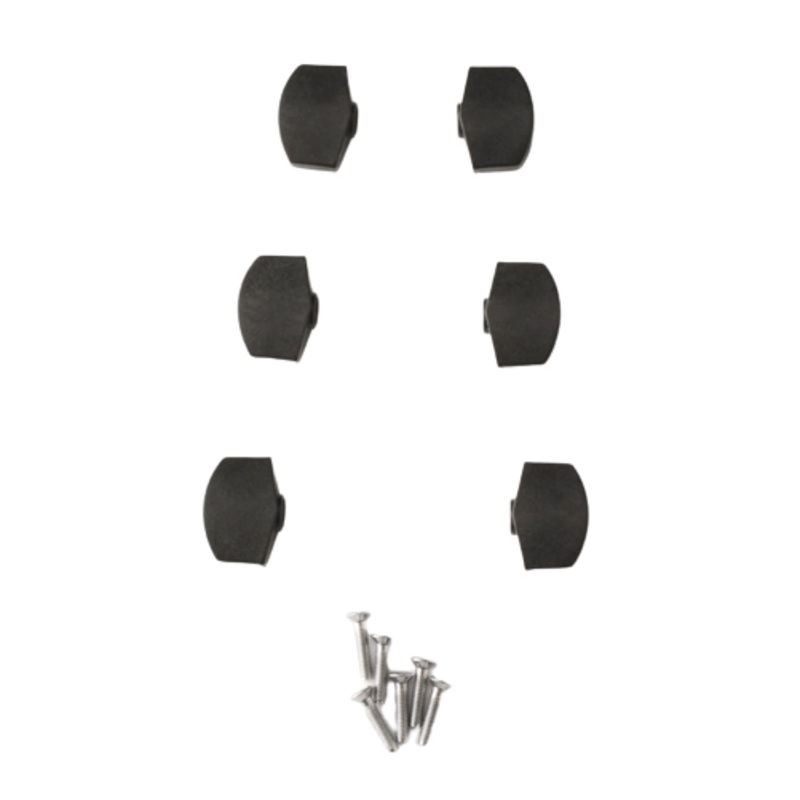 PRS S2 Plastic Tuner Buttons – Set of 6 (Black)