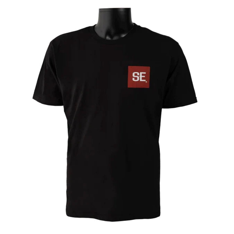 PRS SE Logo Tee (Black) – X Large