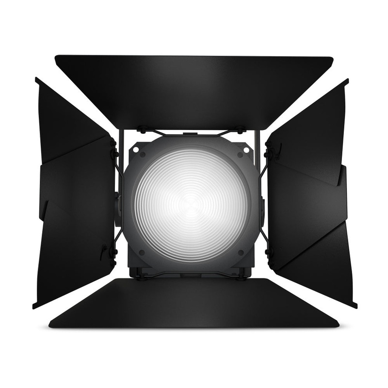 Cameo Pro CLF2DIP Professional IP65 Fresnel White Daylight – Includes Barndoor and Gel Frame