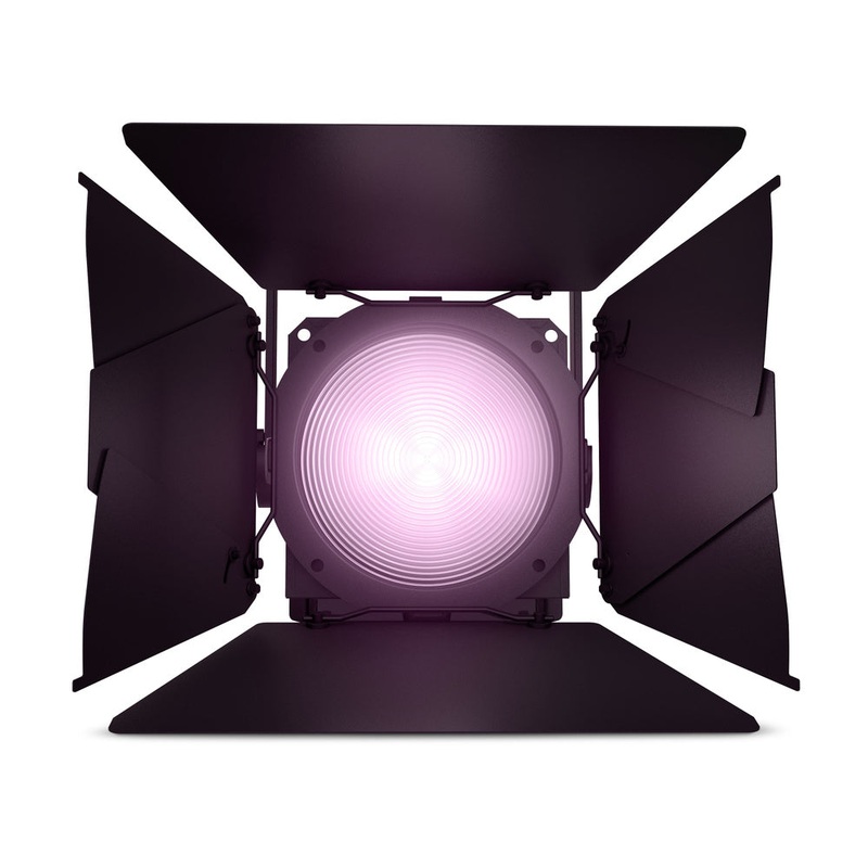 Cameo Pro CLF2FC Professional Fresnel Full Color – Includes Barndoor and Gel Frame (RGBW)