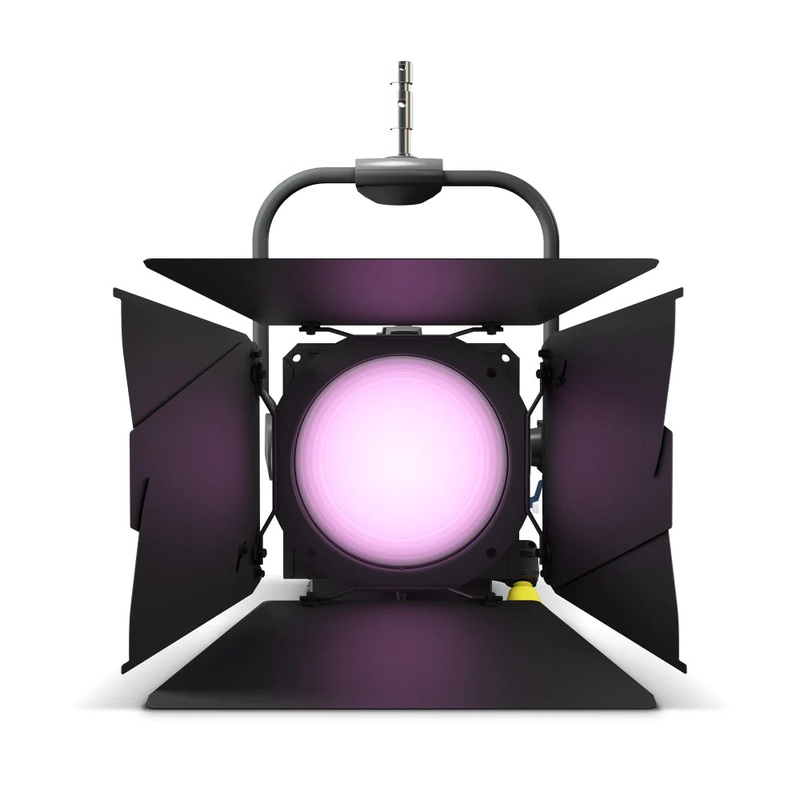 Cameo Pro CLF2FCIP Professional IP65 Fresnel Full Color – Includes Barndoor and Gel Frame (RGBW)