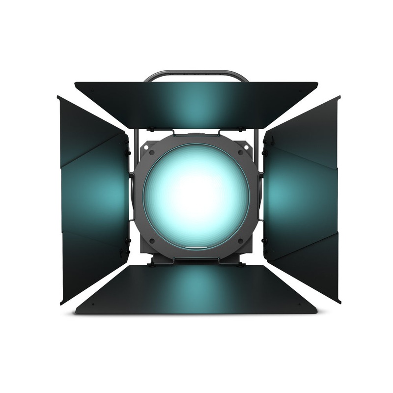 Cameo Pro CLF4FC Professional Fresnel Full Color – Includes Barndoor and Gel Frame (RGBW)