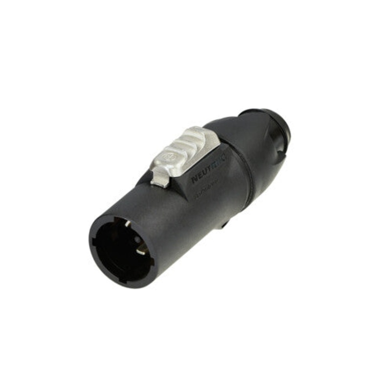 Neutrik NAC3MX-W-TOP 3 Pole Inline AC Connector -Male -20A -IP65/UL50e