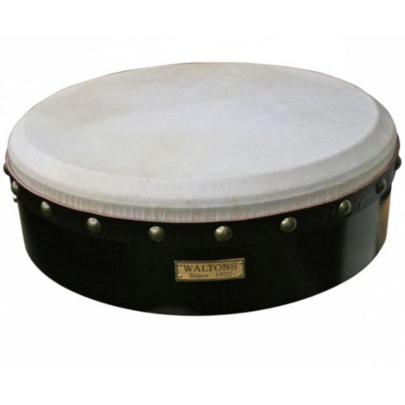 Waltons 10AWAL-2413 Tuneable Bodhran (Dark Mahogany) – 16″