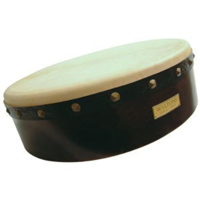 Waltons 10AWAL-2433 Tuneable Bodhran (Dark Mahogany) – 18″