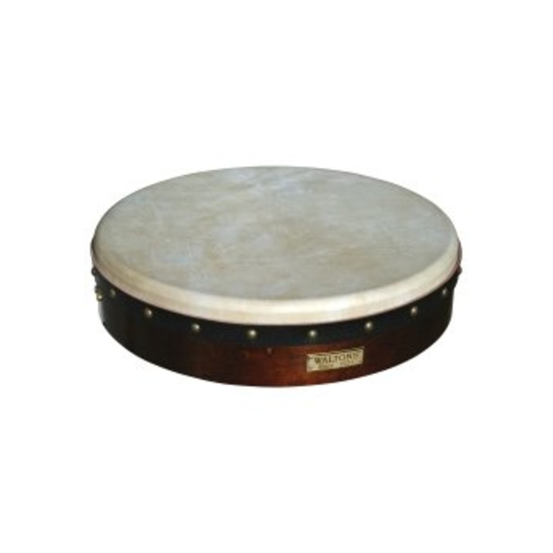Waltons 10AWAL-2483 Pro5 Deluxe Bodhran (Dark Mahogany) – 16″