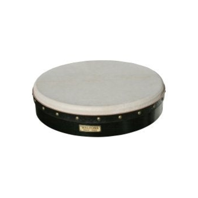 Waltons 10AWAL-2490 Pro5 Deluxe Bodhran (Ebony) – 18″