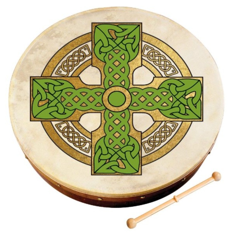 Waltons 10AWAL-2514 Bodhran (Cloghan Crosse) – 8″