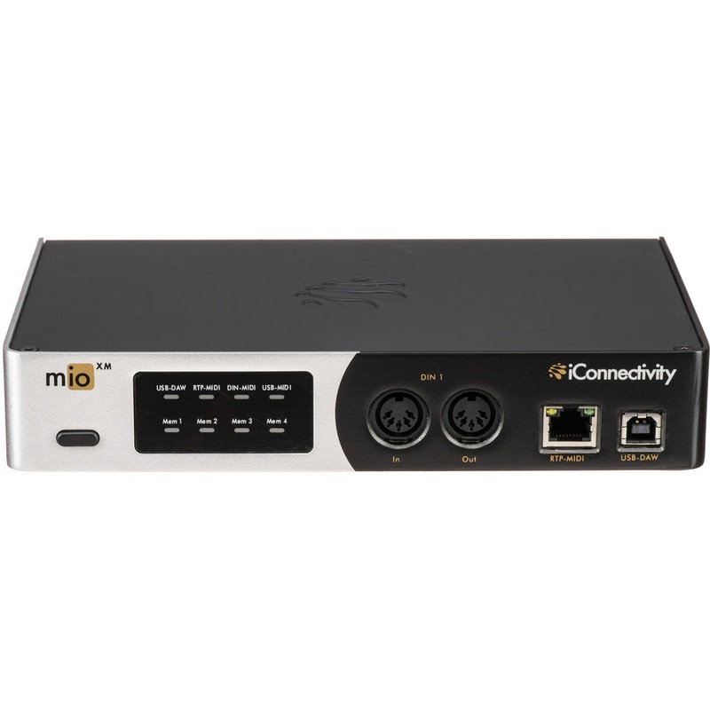 iConnectivity MIOXM 12-Port Ethernet MIDI Interface And Universal MIDI Hub