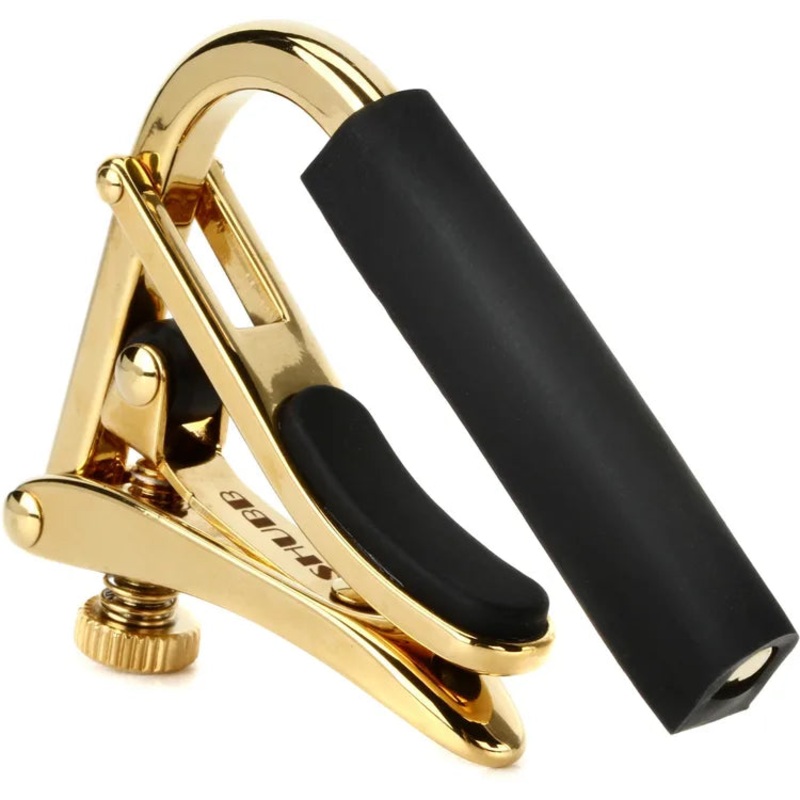 Shubb C1G Capo Royale for Steel String Guitar (Gold)