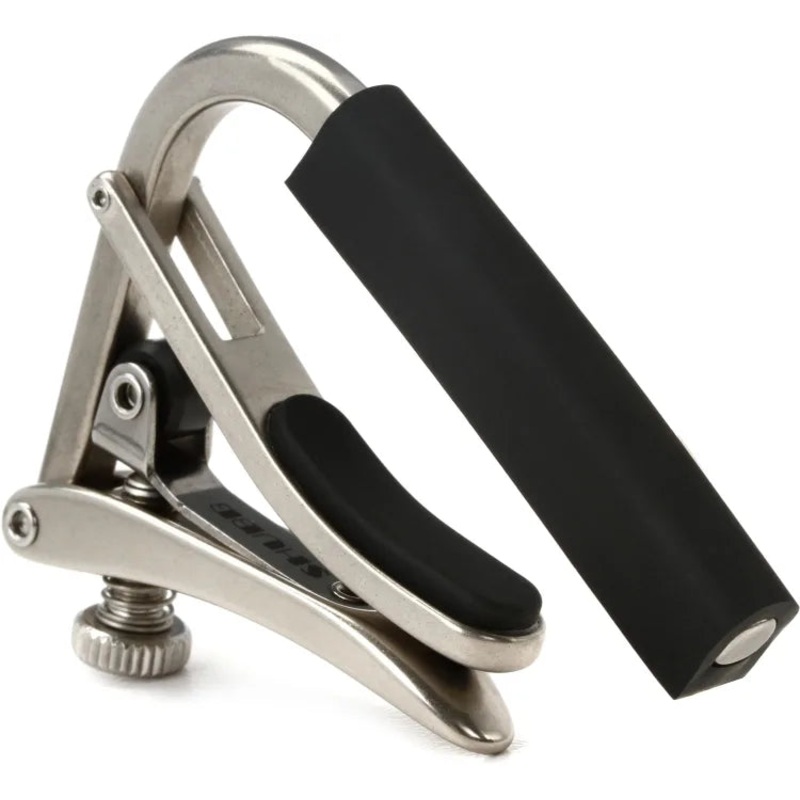 Shubb C1N Standard Capo for Steel String Guitar (Brushed Nickel)