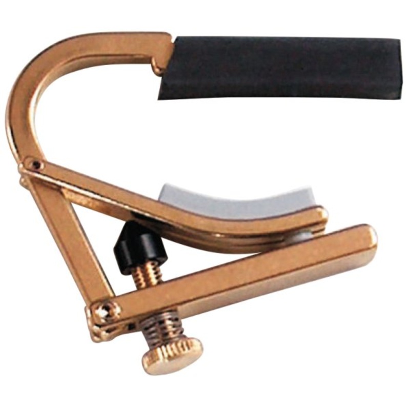 Shubb C8B Original Series Partial Capo For 5 Strings (Unplated Brass)