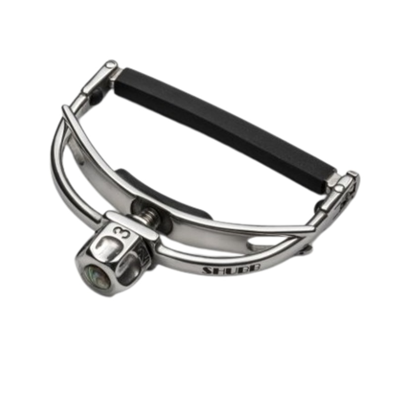 Shubb F3 Fine Tune Series Capo For Wide Neck Guitar (Stainless Steel)