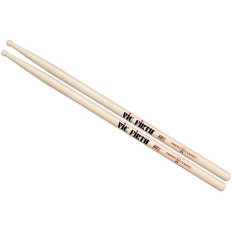 Vic Firth VF-F1 American Classic Drumsticks (Wood Tip)